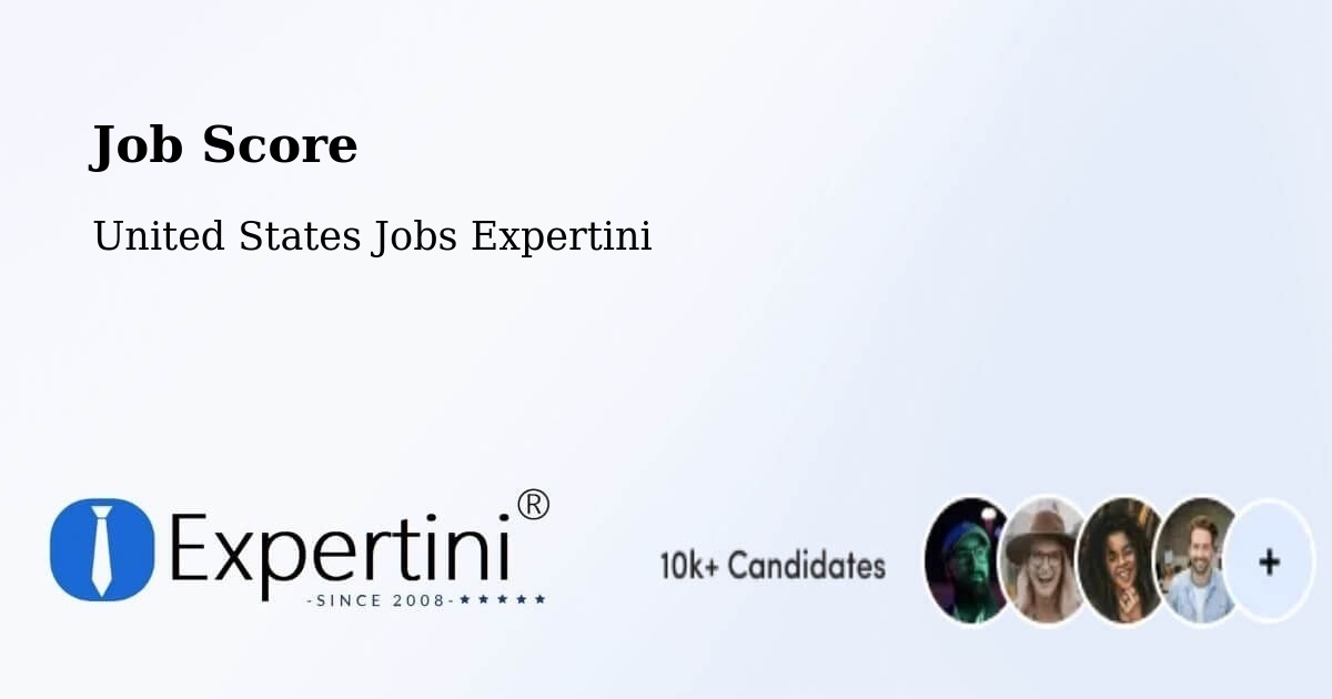 Job Score & Job Description Score Tool – Manor - United States Jobs Expertini