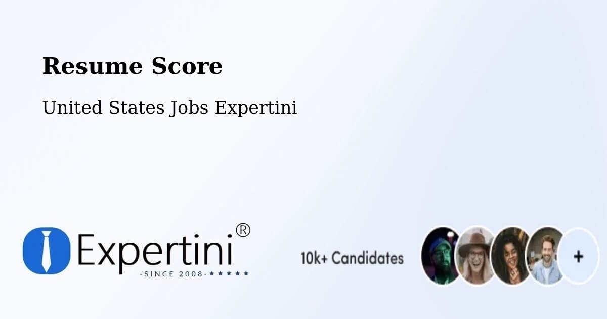 Resume Score & Job Description Match Tool – Manor - United States Jobs Expertini